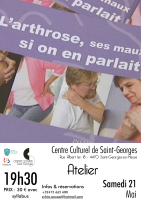 Atelier - Soulager l'arthrose
